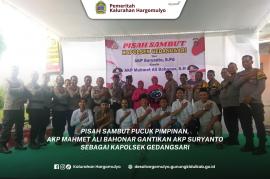 PISAH SAMBUT PUCUK PIMPINAN,AKP MAHMET ALI BAHONAR GANTIKAN AKP SURYANTO SEBAGAI KAPOLSEK GEDANGSARI